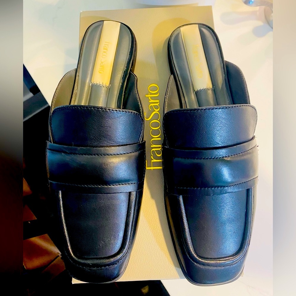 Franco Sarto Duval Mules sz 8.5